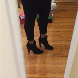 Black Bootie Heel